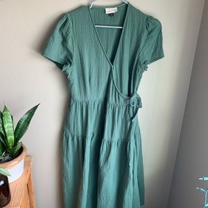 Universal Thread Midi Wrap Dress